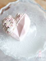 Cakesicle Heart cake favours